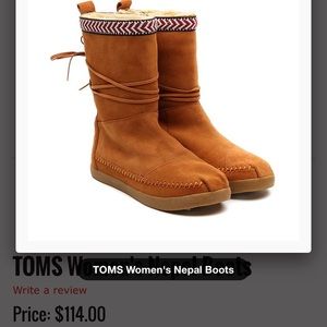 Toms Women Nepal boots